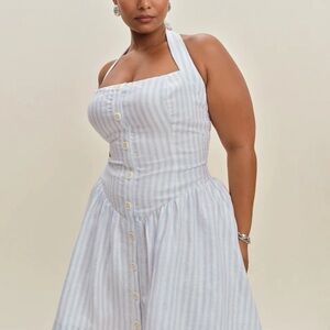 Reformation Mariela Linen Dress (NWT)